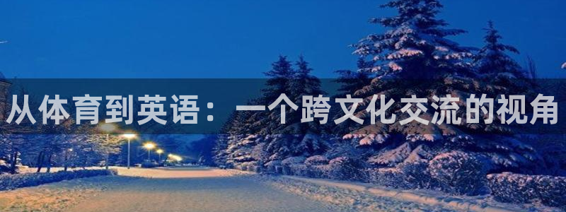 JJB竞技宝官方正版app神州：从体育到英语：一个跨